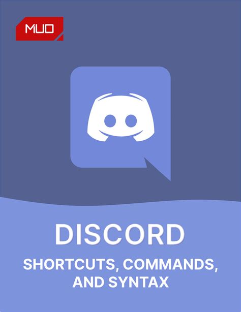 Discord Shortcuts, Commands, and Syntax: The …