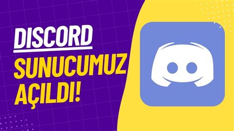 Discord Sunucumuz: https://discord.