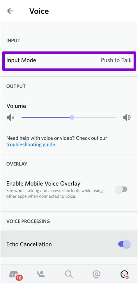 Discord android disable call mode.  Works for both Android and iOS apps.  "Do Not Dist...