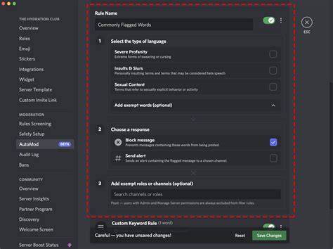 The Automod module allows you to make Dyno into your own Moderator! Dyno can keep an eye out for many different things that you may not want in your server, such as banned words, spam, spoilers, and more! Permissions Check: Make sure Dyno's role is above the roles of the members you want him to moderate and the Muted role.. 