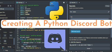 Discord developer console commands.  Learn to make a Discord bot in Python with our guide. ...
