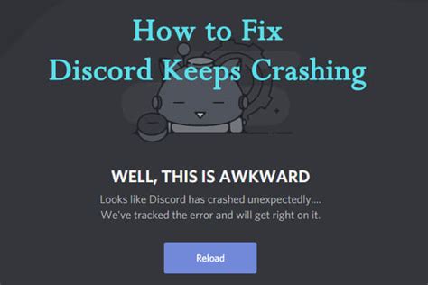 Discord keeps crashing. 