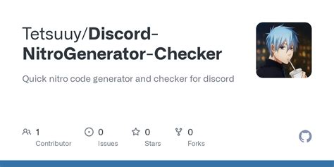 Discord nitro generator and checker github.  View and download any Discord profile picture and ...