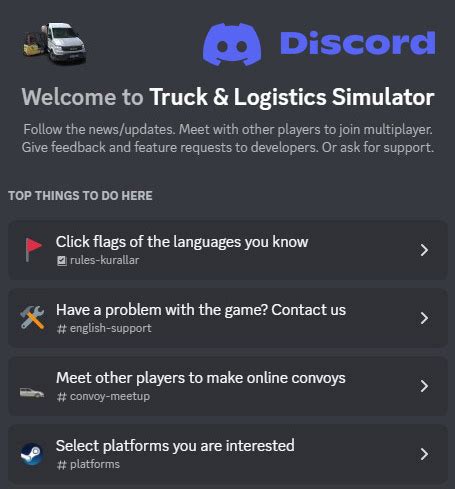 Discord server for truck drivers.  We welcome drivers of all experience lev...