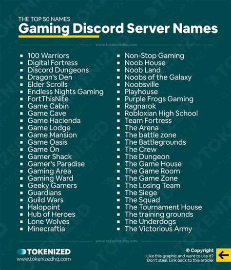 Discord server name ideas for friends.  Perfect for gaming, communities, and mo...