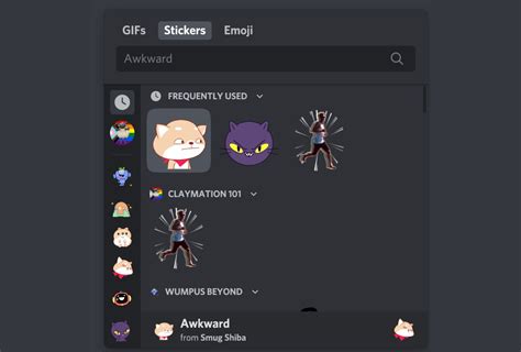 Discord By Brittany Roston / Updated: Feb. 17, 2022 8:09 pm EST Stickers are nearly as important as GIFs when it comes to modern messaging services, so it's no surprise that Discord has added them.