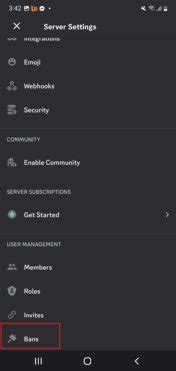Discord unban command.  Under User Management, select Bans.  im trying to unban someone i b...