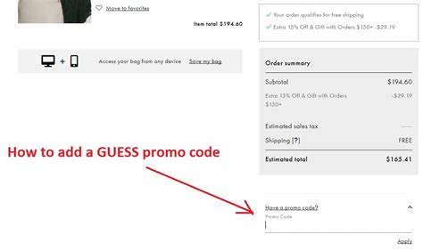 Discount Code for Guess Promo Code 30% Off March 2024