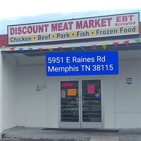 Discount meat market raines ·