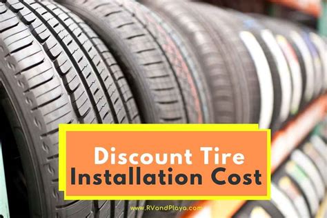 Discount tire installation cost. 13 Feb 2020 ... What really goes on behind the glass window at Discount Tire. A lot actually. We setup cameras to capture the start to finish process of ... 