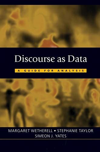 Discourse as data a guide for analysis published in association. - Foucault the key ideas a teach yourself guide 1st edition.