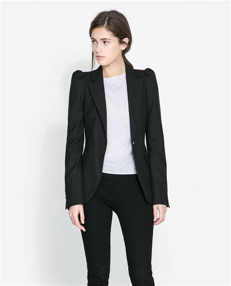 Discover Zara blazer coat