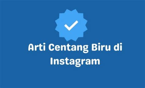 Discover arti dari centang biru