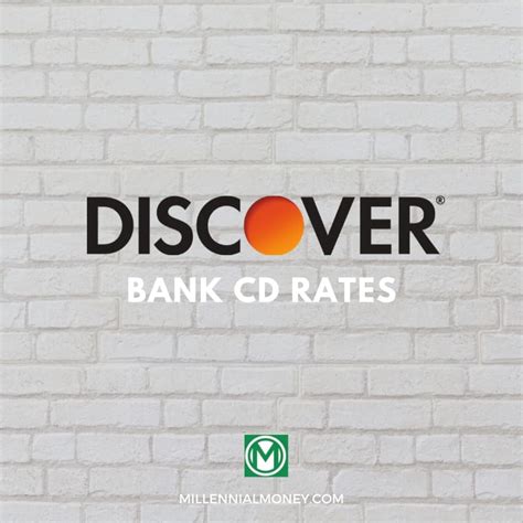 What are Discover's CD rates right now? D