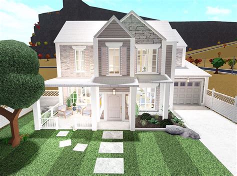 Discover cute house to make in blox burg