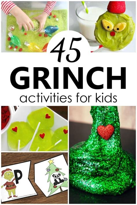 Discover grinch picture with kids