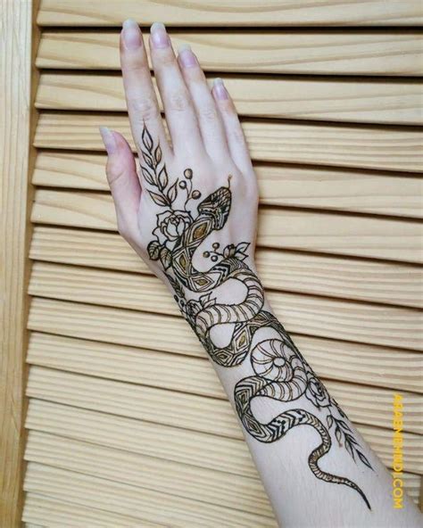 Discover henna snake