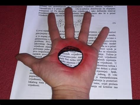 Discover hole in the hand