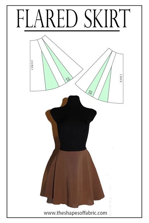 Discover how to draft flared and pleated skirts - The