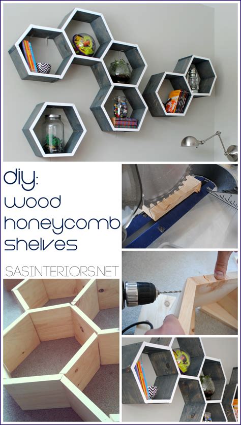 Discover how to make honeycomb shelves