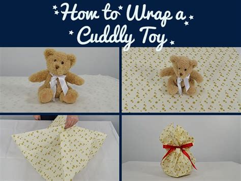 Discover how to wrap a fluffy toy