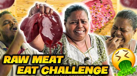 Discover raw meat eating challenge