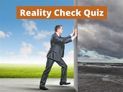 Discover reality check quiz