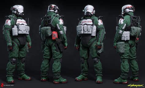 Discover the Adrenaline-Fueled World of Cyberpunk Trauma Team Outfits