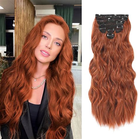 Discover the Allure of Clip On Red Hair Extensions: Elevate Your Look Instantly