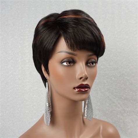 Discover the Allure of Short Pixie Cut Wigs for African American Beauty