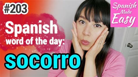 Discover the Allure of Spanish with Socorro in English