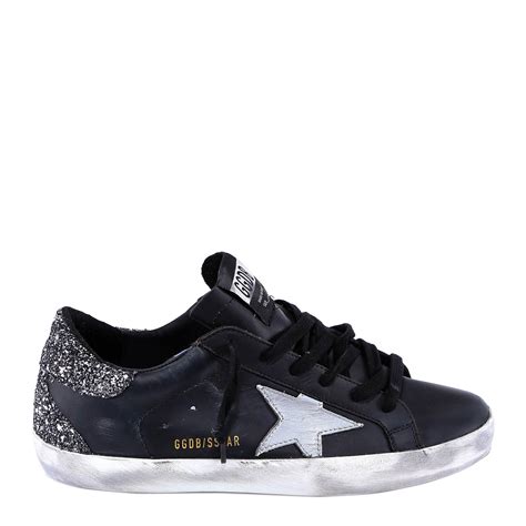 Discover the Chic Allure of Women's Black Golden Goose Sneakers