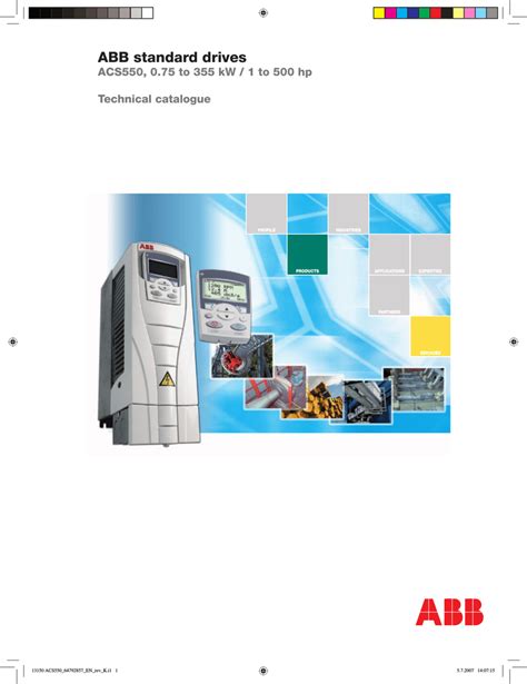 Discover the Comprehensive Guide to ABB Drives Catalogue: A Catalyst for Industrial Automation