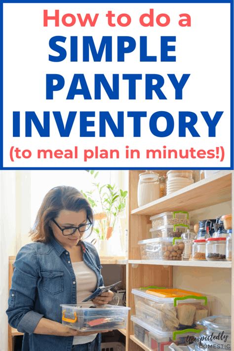 Discover the Easy Way to Inventory the Food in Your Pantry