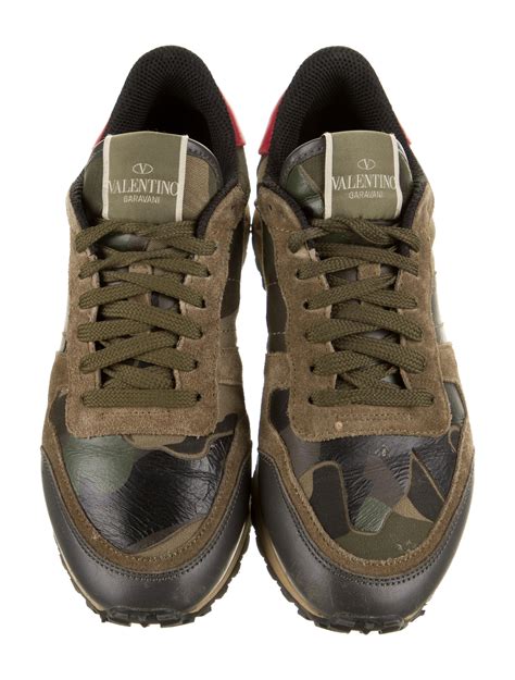 Discover the Edgy Charm of Valentino Sneakers Camouflage