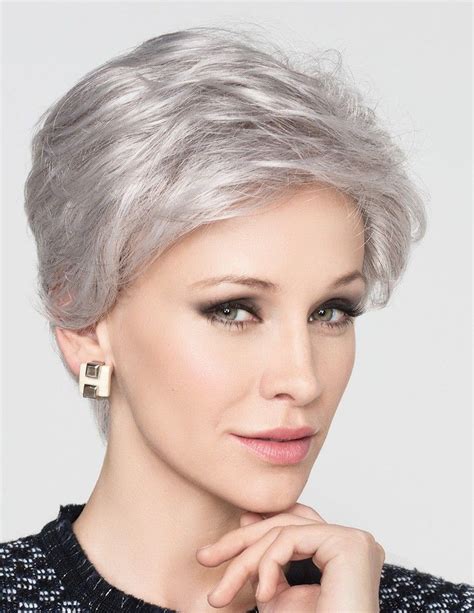 Discover the Elegance of Real Hair Short Grey Wigs: A Timeless Style for the Discerning Woman