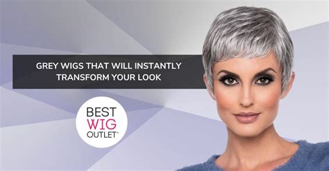 Discover the Enchanting Charm of Real Grey Hair Wigs: An Ode to Authenticity and Glamour