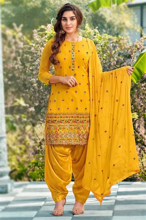 Discover the Enchanting World of Patiala Salwar Suits: A Timeless Masterpiece