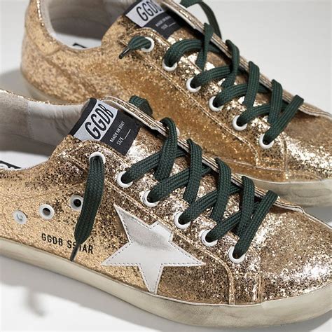 Discover the Golden Standard: Golden Goose Gold Sneakers