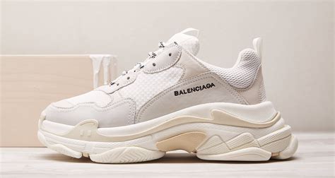 Discover the Latest Trend: Cream Balenciaga Sneakers