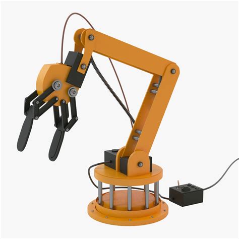 Discover the Power of Industrial Robot Arm 3D Model Free