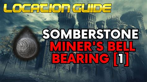 Discover the Power of Somberstone Miner's Bell Bearings: Your Key to Enhanced Mining Efficiency