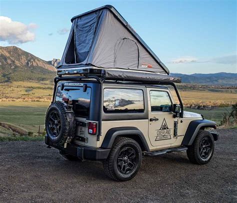 Discover the Thrilling Adventures of Off-Roading with a Roof Top Tent Jeep