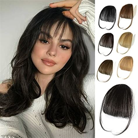 Discover the Transformative Power of Dark Brown Clip On Bangs