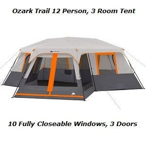 Discover the Ultimate Camping Sanctuary: Three Room Tent with Screened Porch