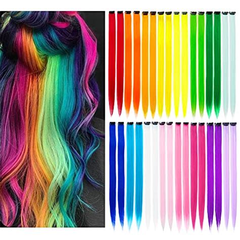 Discover the Vibrant World of Colored Hair Extension Clips for a Stunning Transformation