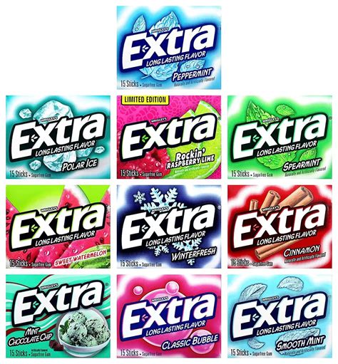 Discover the Zaniest Extra Gum Flavors That Will Tantalize Your Taste Buds