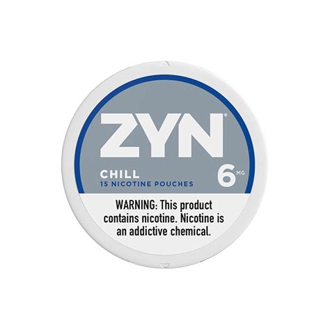 Discover the Zen of Relaxation with Zyn Chill 6mg