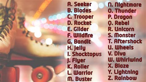 Discover your derby name with the Roller Derby Name Generator by DerbyGrrls! Customize the