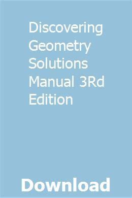 Discovering geometry solutions manual 3rd edition. - Heilige elisabeth in der bildenden kunst des 13. bis 16. jahrhunderts.